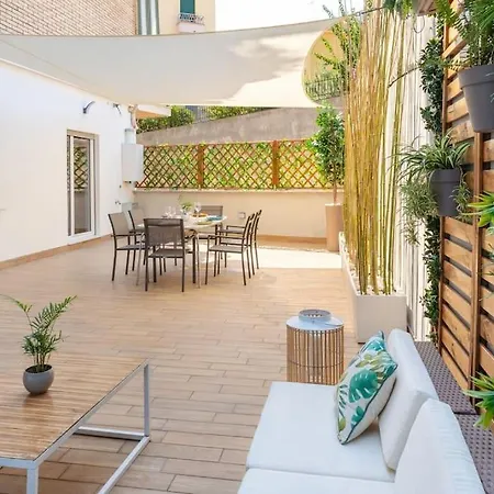 Appartamento G&g Garden - Con Terrazzo Esterno Di Oltre 60 Mq. Roma